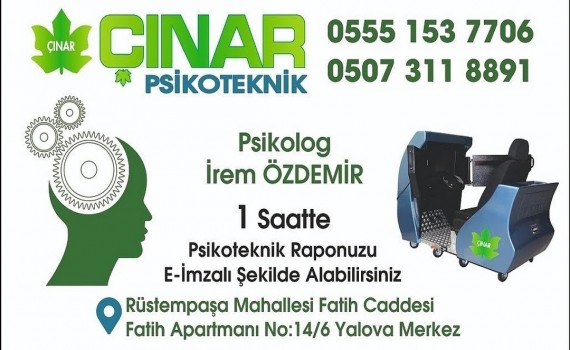 Psikoteknik Değerlendirme Merkezimiz Açılmıştır.